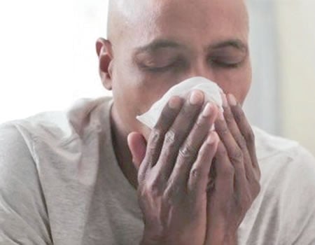 I have catarrh sneeze malaria stuffy nose and, COVID-19, sneezing