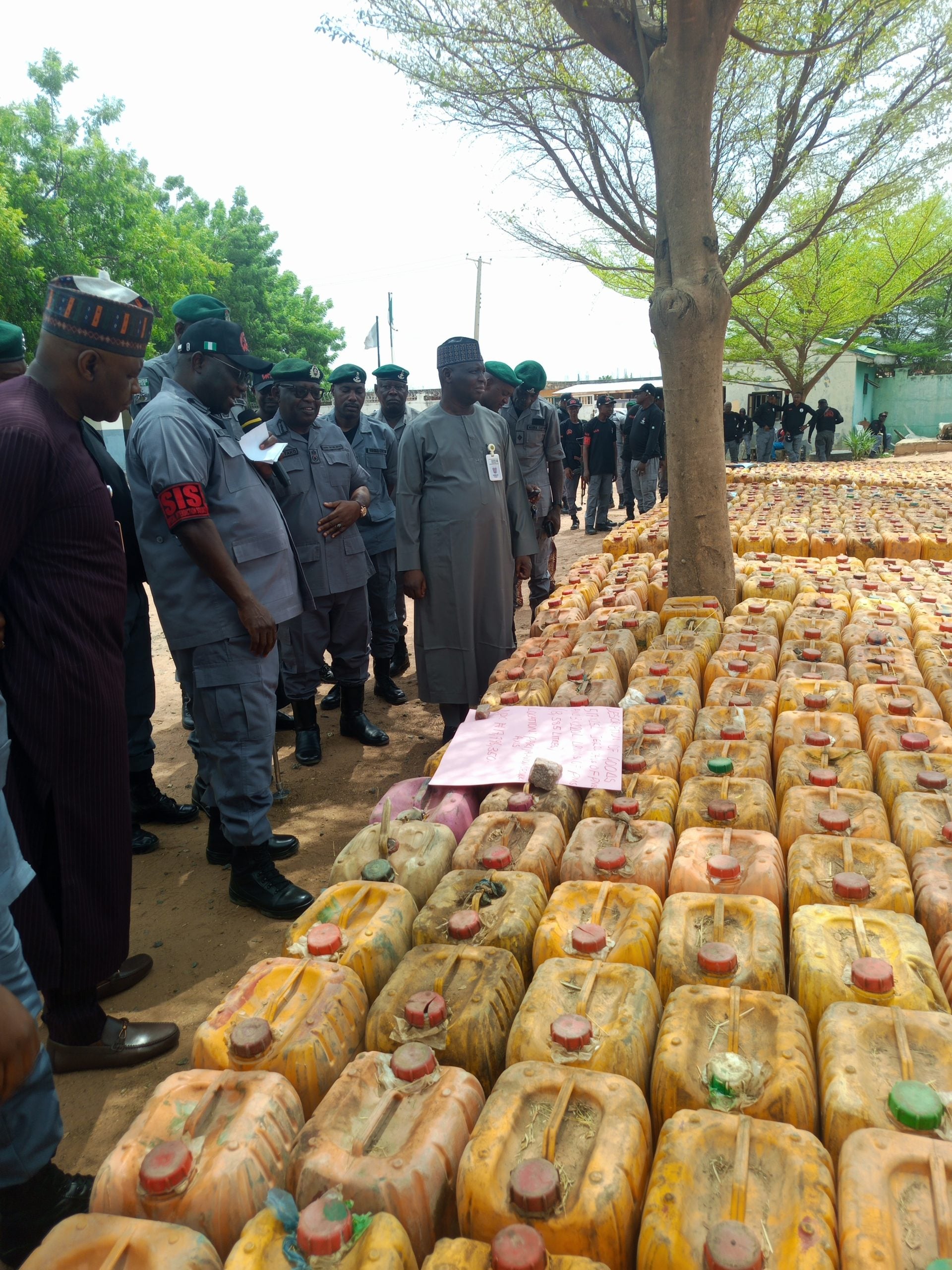 NCS enregistre une saisie massive de PMS d'une valeur de plus de 93 millions de nairas à Adamawa