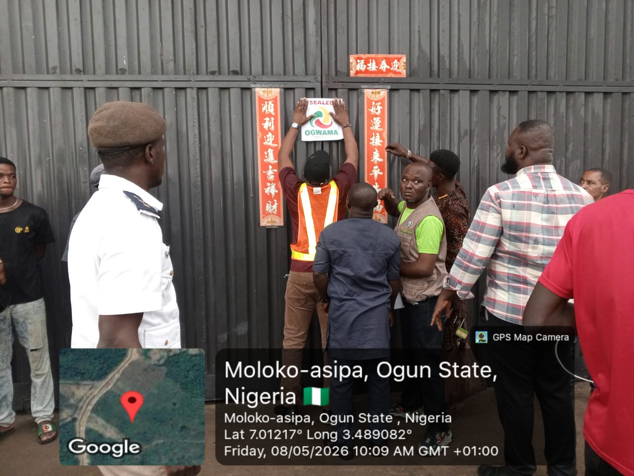 Ogun : l'OGWAMA ferme une usine d'assemblage d'automobiles à cause de l'incinération de déchets
