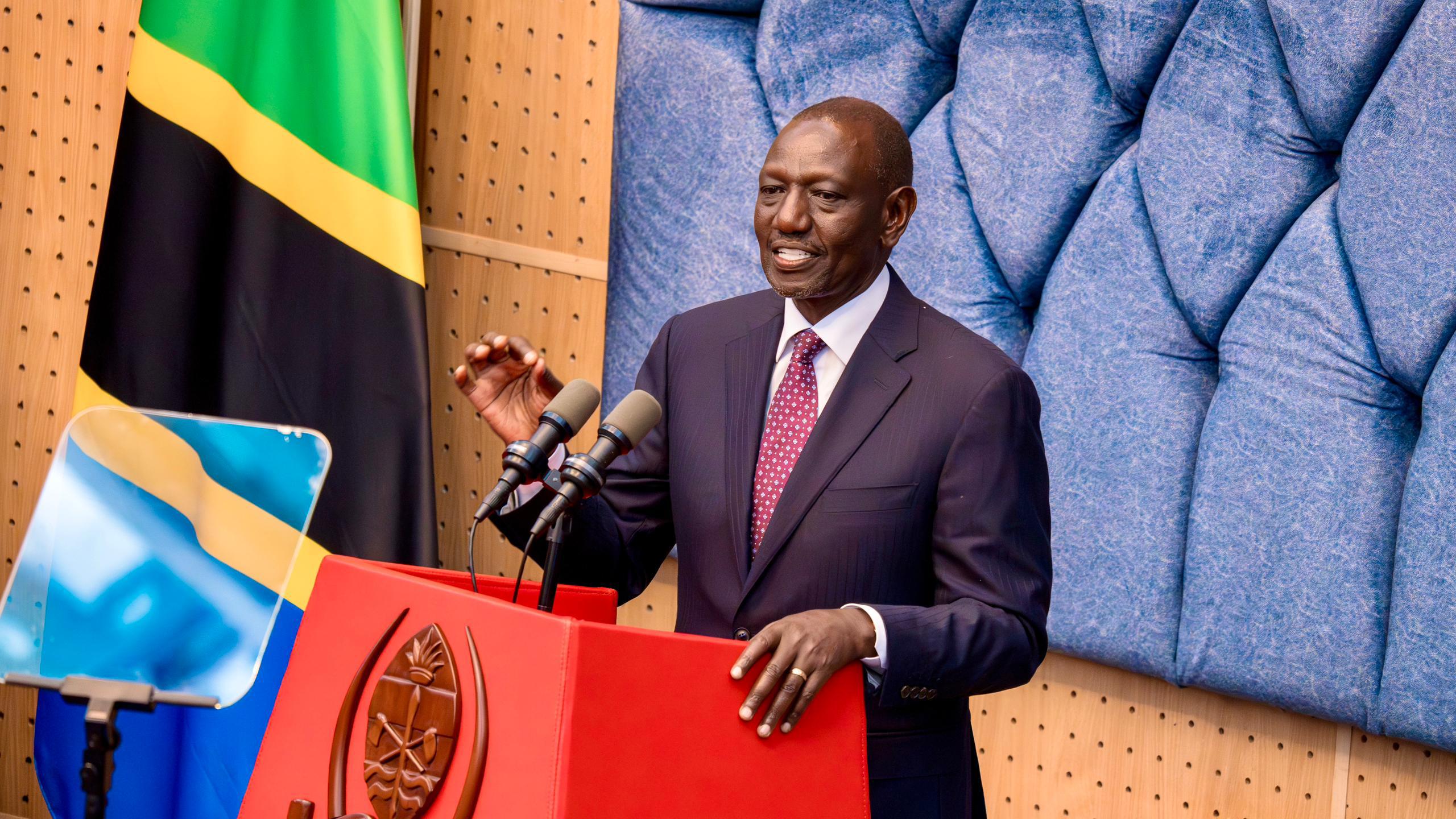 Ruto : la frontière entre la Tanzanie et le Kenya est une bouée de sauvetage pour la coopération