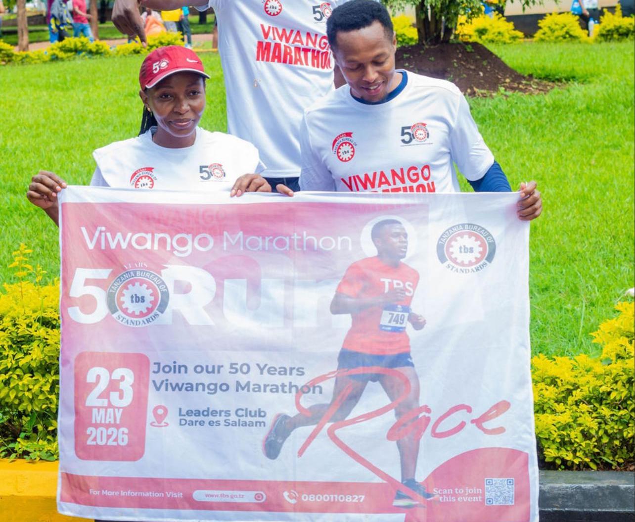 TBS organise le Viwango Marathon pour marquer son jubilé d'or