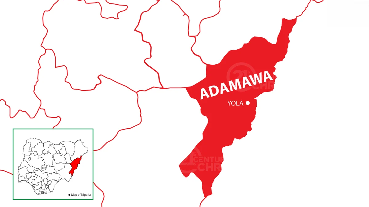 Adamawa map