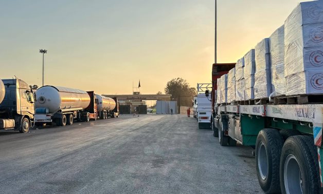 Le 206ème convoi d'aide humanitaire se dirige vers Gaza