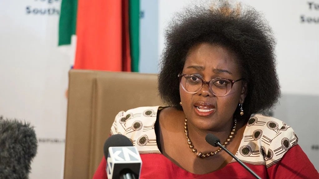 South Africa’s Minister of Justice and Constitutional Development, Mmamoloko Kubayi