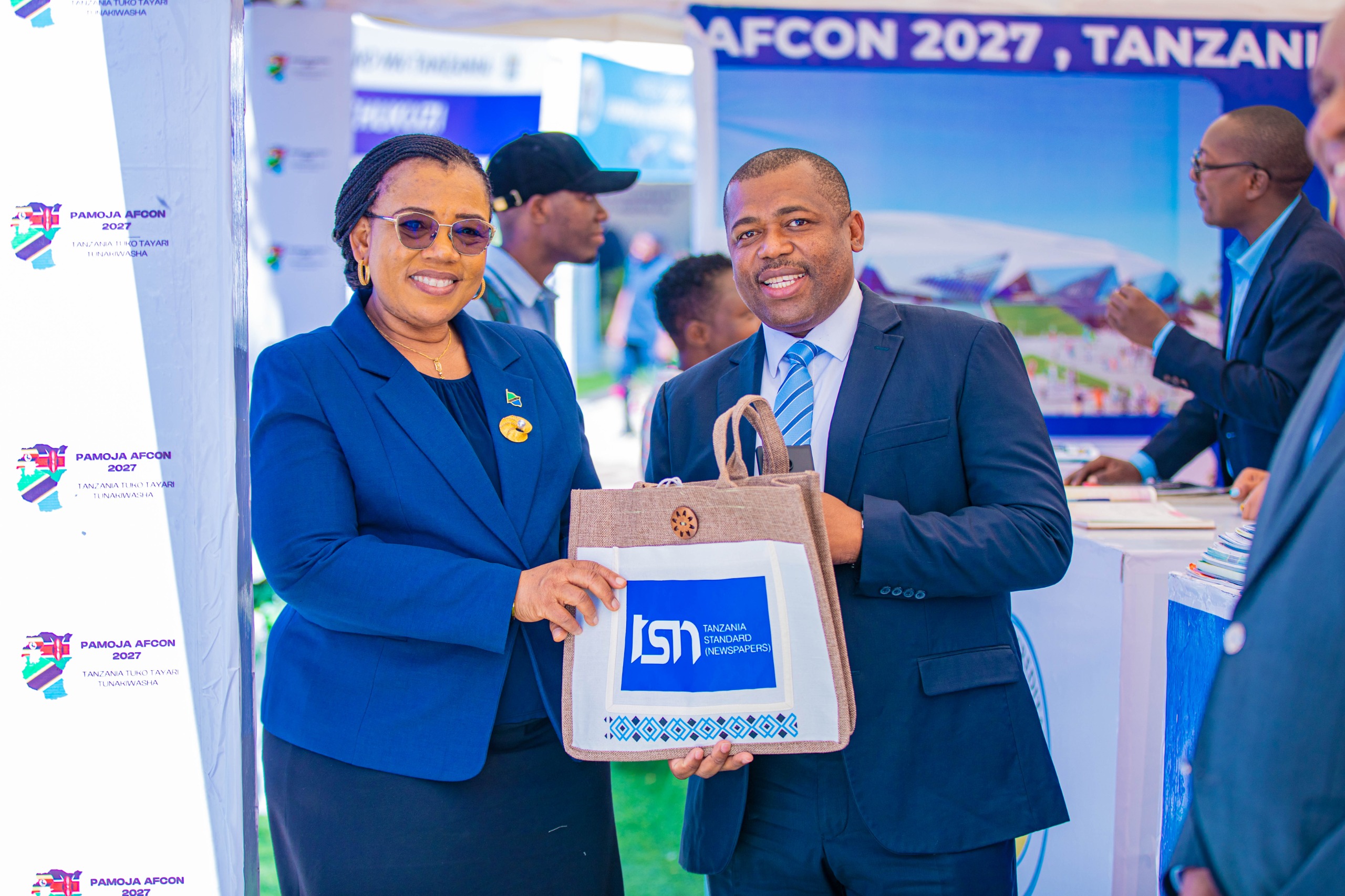 TSN MD visite le pavillon d'information