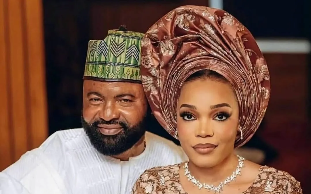 Akin Olaiya and wife