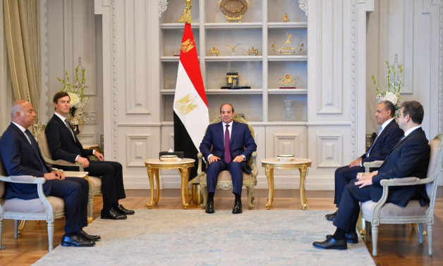Le président El-Sissi à Kushner: Il est essentiel de résoudre les crises qui ravagent la région