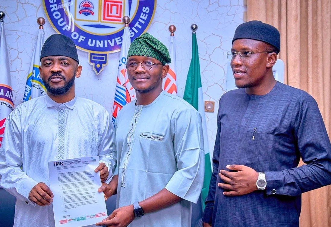 Professor Adamu Abubakar Gwarzo, founder of Maryam Abacha American University of Nigeria (MAAUN), Kano, donating N10 million to 2026 PRNigeria Fellowship