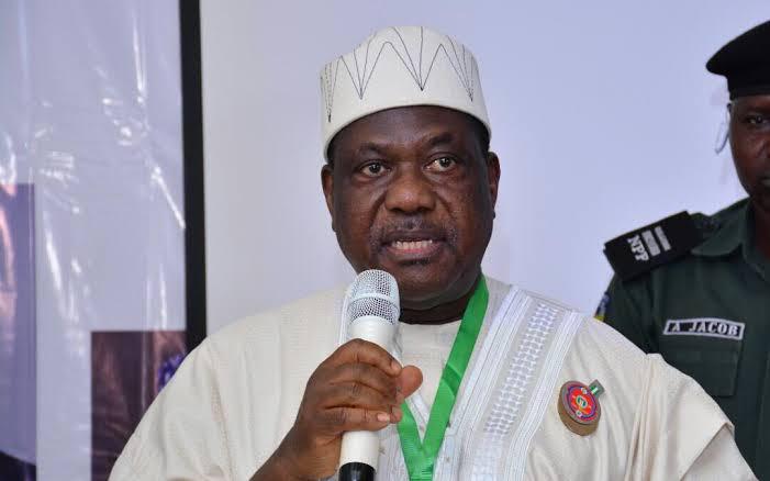 Senator George Akume Akume’s rumoured replacement, Senator Akume who remain SGF speaking at an event