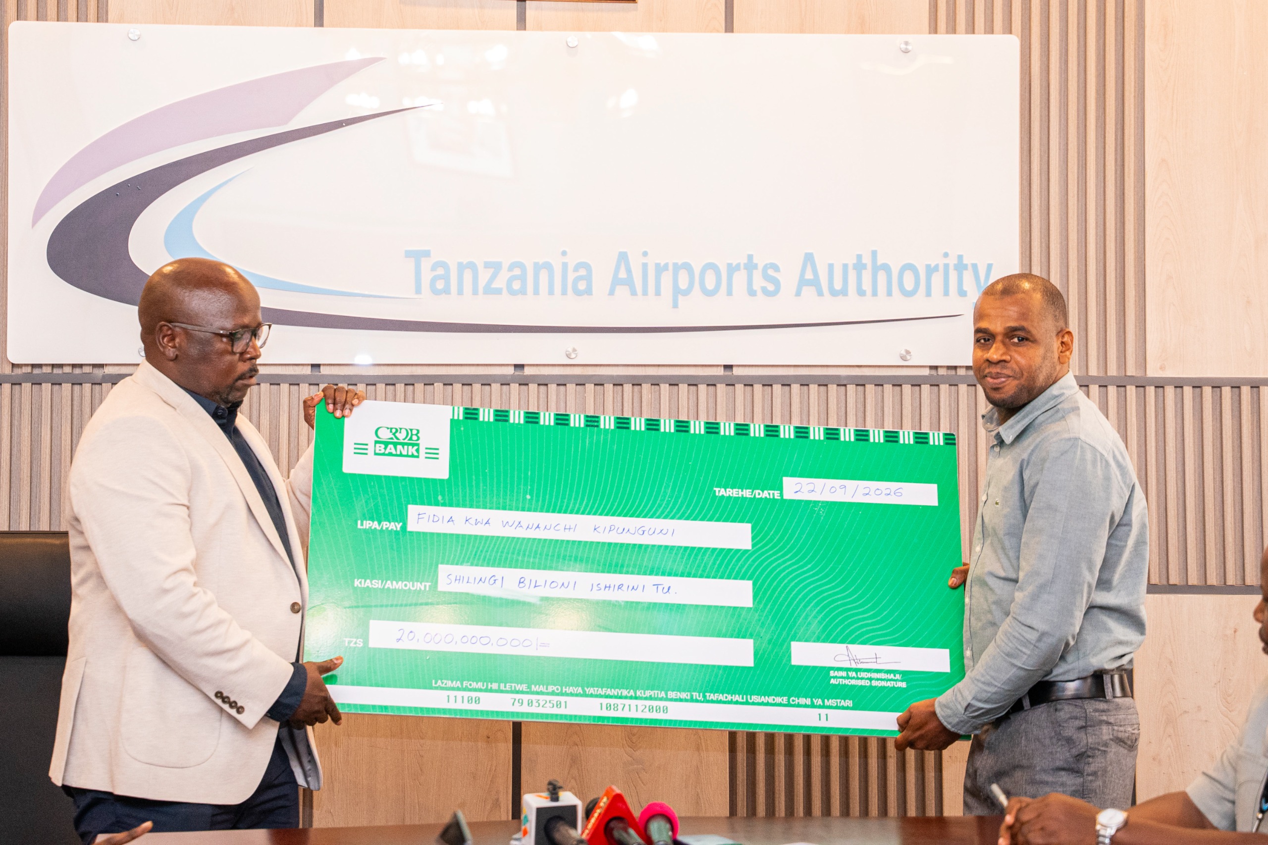 La Tanzanie débloque 20 milliards de dollars pour indemniser les résidents touchés par l'agrandissement de l'aéroport JNIA