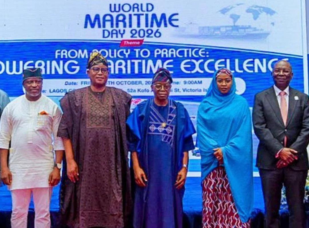 Oyetola at World Maritime Day