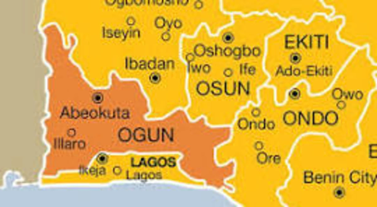 Ogun Map Muslim youth