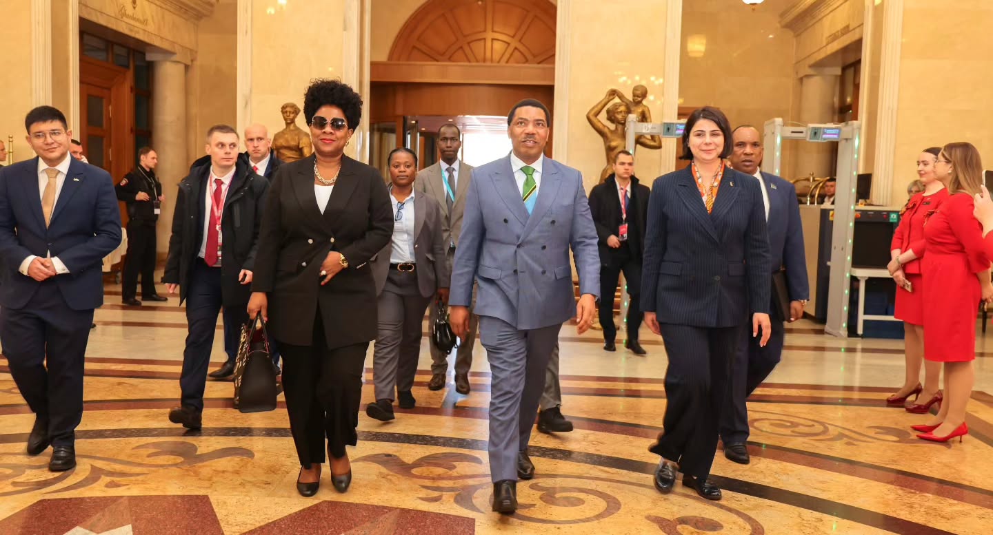 Le Dr Nchemba s'envole pour Moscou alors que s'ouvre aujourd'hui le 3e Sommet Russie-Afrique