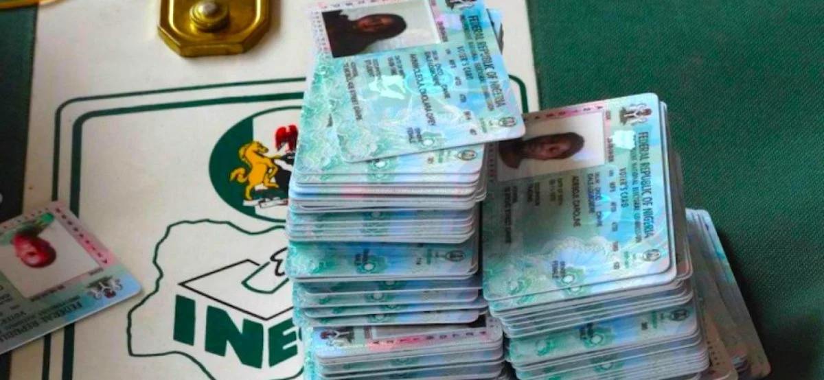 INEC PVCs PVC collection campaign PVCs