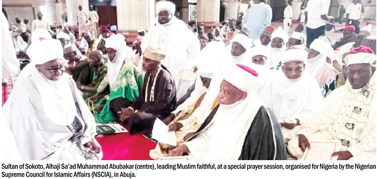special prayer session organised NSCIA